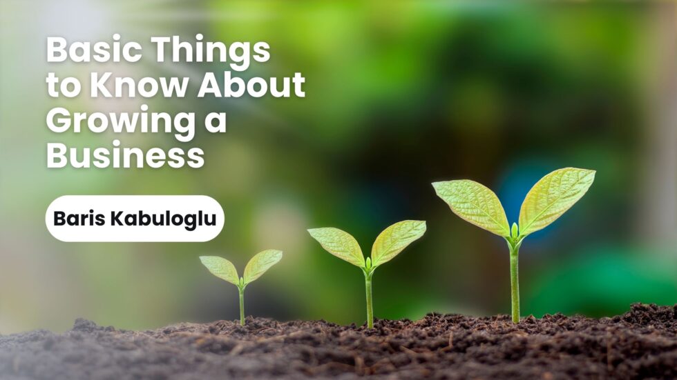 Growing Business Explained Basic Things to Know About Growing a Business | Baris Kabuloglu | Business